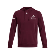 Load image into Gallery viewer, Kimberley Development: Under Armour Men's Rival Fleece Hooded Sweatshirt-Soft and Spun Apparel Orders
