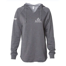 Load image into Gallery viewer, Kimberley Development: Independent Trading Co. Women’s Lightweight California Wave Wash Hooded Sweatshirt-Soft and Spun Apparel Orders
