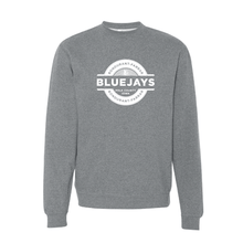 Load image into Gallery viewer, Bluejays Seal - Crewneck Sweatshirt - Adult-Soft and Spun Apparel Orders
