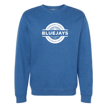 Load image into Gallery viewer, Bluejays Seal - Crewneck Sweatshirt - Adult-Soft and Spun Apparel Orders
