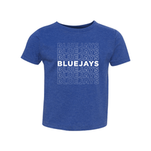 Load image into Gallery viewer, Bluejays Fade - Crewneck T-Shirt - Toddler-Soft and Spun Apparel Orders
