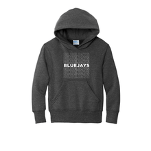 Load image into Gallery viewer, Bluejays Fade - Hooded Sweatshirt - Youth-Soft and Spun Apparel Orders
