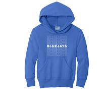 Load image into Gallery viewer, Bluejays Fade - Hooded Sweatshirt - Youth-Soft and Spun Apparel Orders

