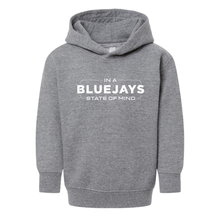 Load image into Gallery viewer, Bluejays State of Mind - Hooded Sweatshirt - Toddler-Soft and Spun Apparel Orders
