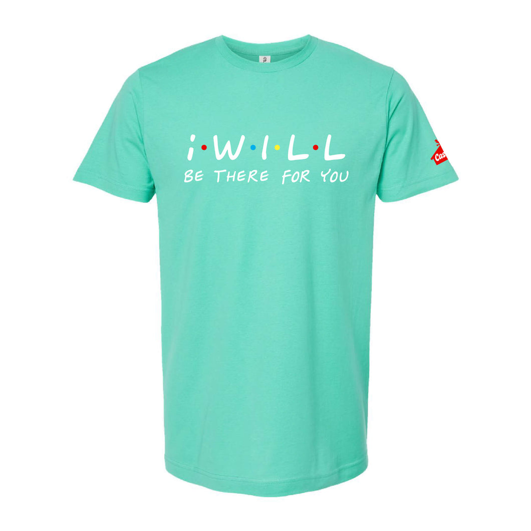 iWill Fine Jersey T-Shirt Crewneck T-Shirt - Unisex-Soft and Spun Apparel Orders