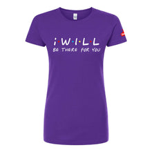 Load image into Gallery viewer, iWill Fine Jersey Slim Fit T-Shirt - Women&#39;s-Soft and Spun Apparel Orders
