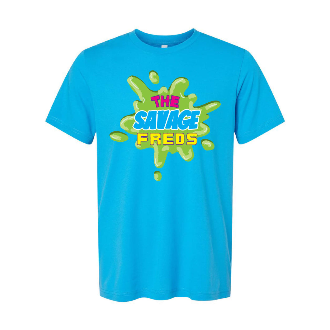 The Savage Freds Neon Tee - Unisex-Soft and Spun Apparel Orders