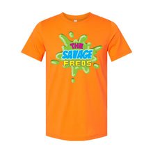 Load image into Gallery viewer, The Savage Freds Neon Tee - Unisex-Soft and Spun Apparel Orders
