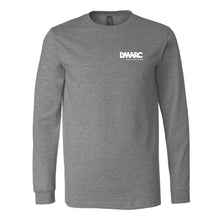 Load image into Gallery viewer, DMARC Left Chest Long Sleeve T-Shirt - Unisex Fit-Soft and Spun Apparel Orders

