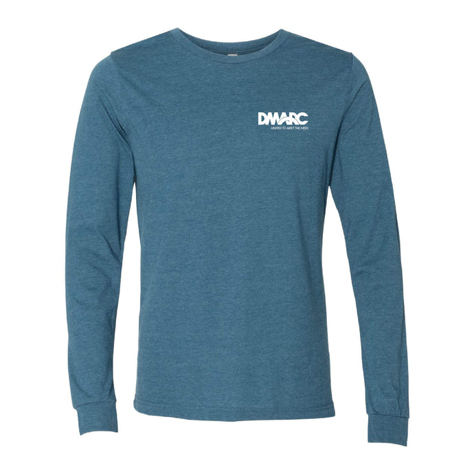 DMARC Left Chest Long Sleeve T-Shirt - Unisex Fit-Soft and Spun Apparel Orders