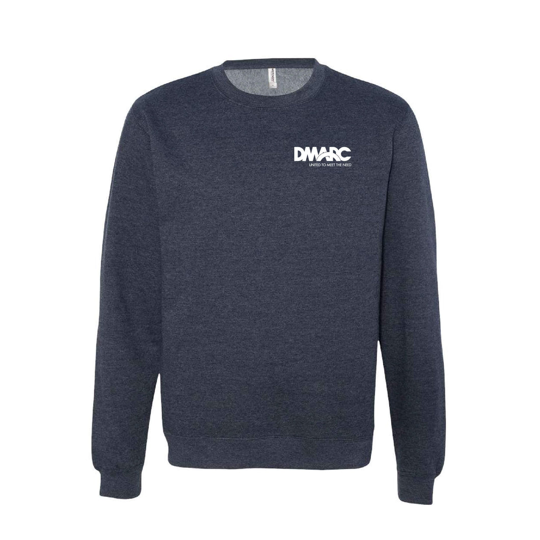 DMARC Left Chest Crewneck Sweatshirt - Unisex Fit-Soft and Spun Apparel Orders
