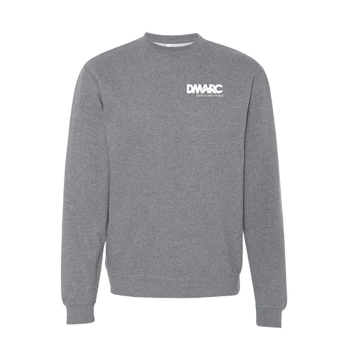 DMARC Left Chest Crewneck Sweatshirt - Unisex Fit-Soft and Spun Apparel Orders