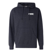 Load image into Gallery viewer, DMARC Left Chest Hooded Sweatshirt - Unisex Fit-Soft and Spun Apparel Orders
