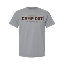 Load image into Gallery viewer, CampOut Heavyweight Ring Spun Tee - Adult
