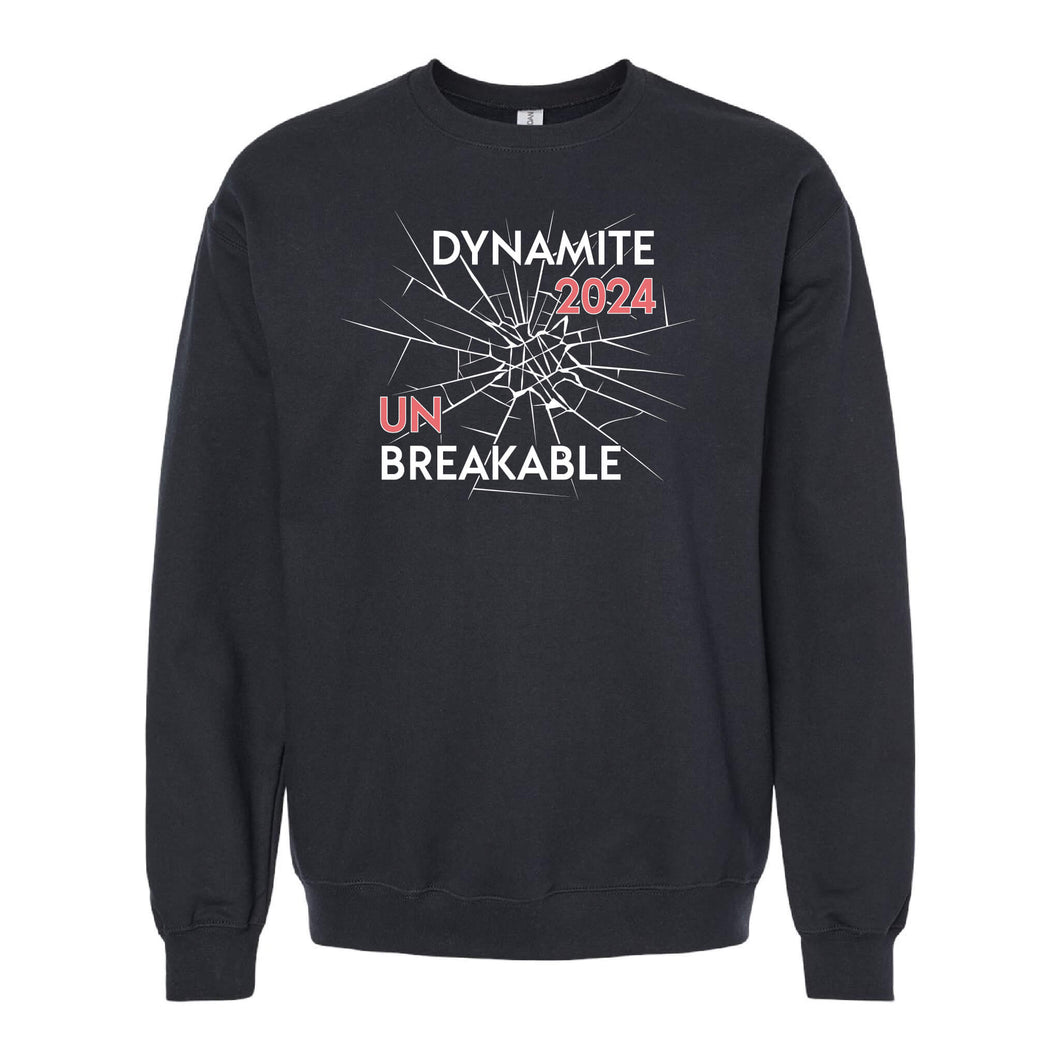 Dynamite Show Choir 2024 Unbreakable Crewneck Sweatshirt - Adult-Soft and Spun Apparel Orders