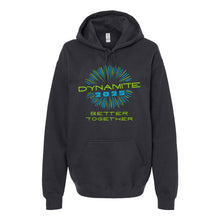 Load image into Gallery viewer, Dynamite Show Choir 2025 Better Together Hooded Sweatshirt - Adult-Soft and Spun Apparel Orders
