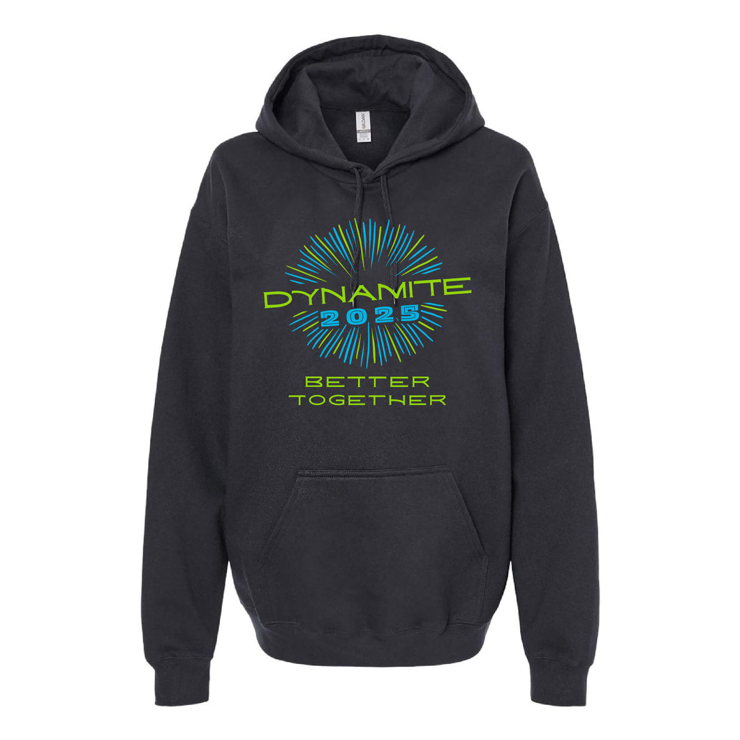 Dynamite Show Choir 2025 Better Together Hooded Sweatshirt - Adult-Soft and Spun Apparel Orders