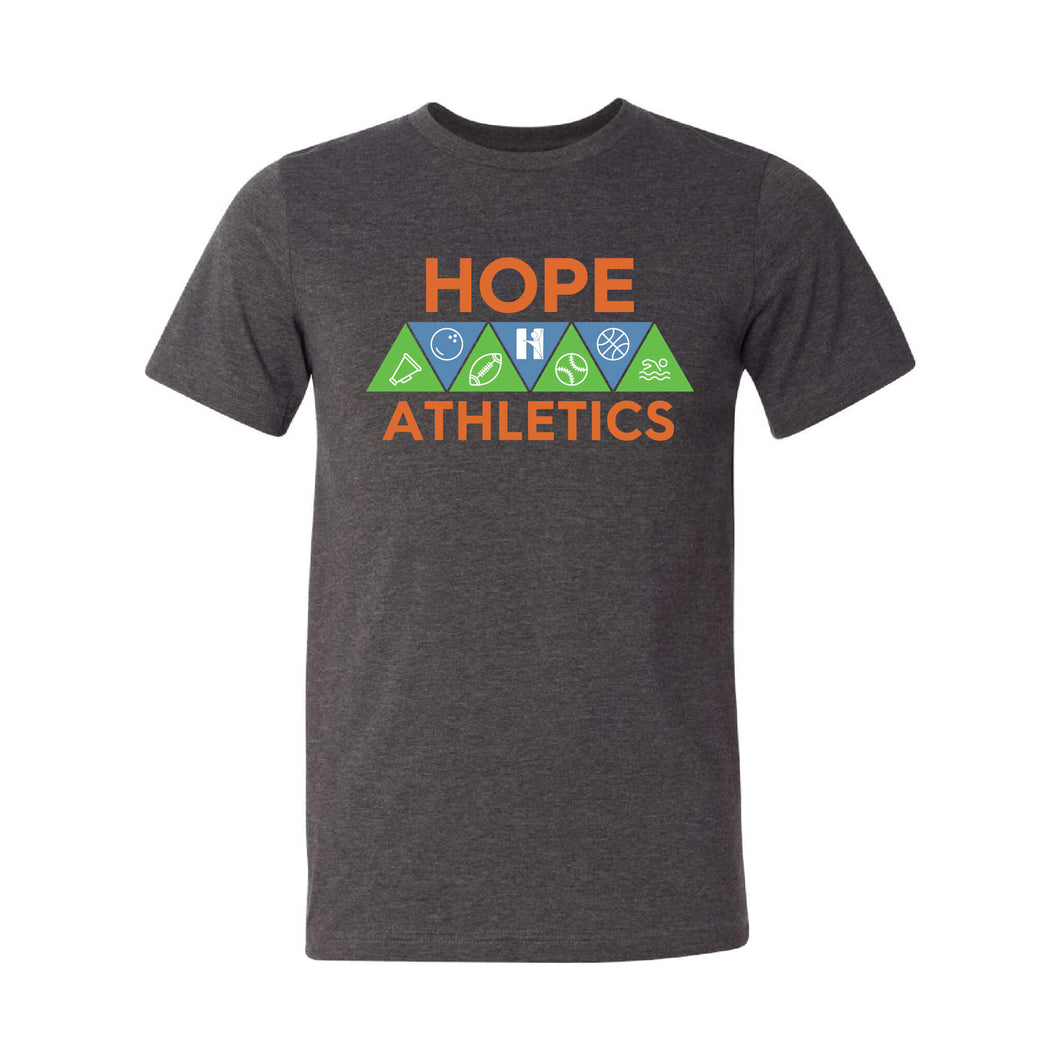 Hope Athletics Crewneck T-Shirt - Adult-Soft and Spun Apparel Orders