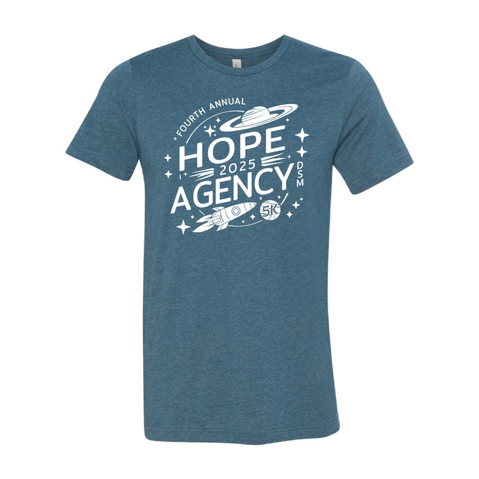 Hope 2025 5K Registration + T-Shirt - Adult-Soft and Spun Apparel Orders