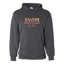 Load image into Gallery viewer, Johnston Blaze Swim Like There&#39;s No Tomorrow Performance Hooded Sweatshirt - Adult-Soft and Spun Apparel Orders
