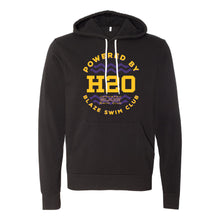 Load image into Gallery viewer, Johnston Blaze Swim Club Powered By H20 Hooded Sweatshirt - Adult-Soft and Spun Apparel Orders
