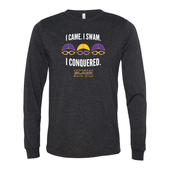 Johnston Blaze Conquered Long Sleeve Tee - Adult-Soft and Spun Apparel Orders