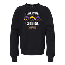 Load image into Gallery viewer, Johnston Blaze Conquered Sponge Fleece Crewneck Sweatshirt - Youth-Soft and Spun Apparel Orders
