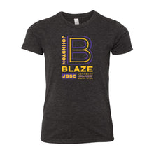 Load image into Gallery viewer, Johnston Blaze B Triblend Tee - Youth-Soft and Spun Apparel Orders
