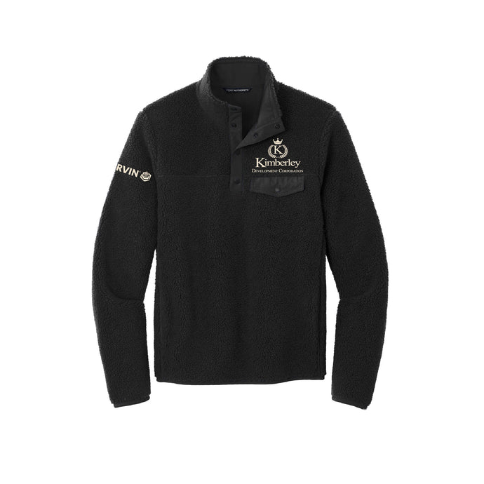 Kimberley Development - Port Authority Camp Fleece Snap Pullover - Adult-Soft and Spun Apparel Orders