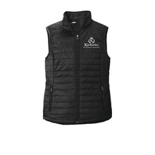 Load image into Gallery viewer, Kimberley Development - Port Authority Packable Puffy Vest - Ladies-Soft and Spun Apparel Orders
