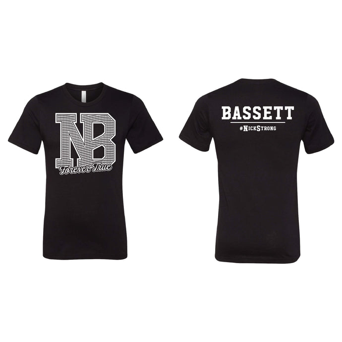 Nick Bassett Forever True T-Shirt - Adult-Soft and Spun Apparel Orders