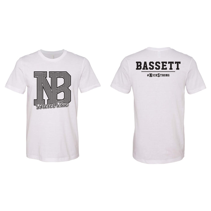 Nick Bassett Forever True T-Shirt - Adult-Soft and Spun Apparel Orders