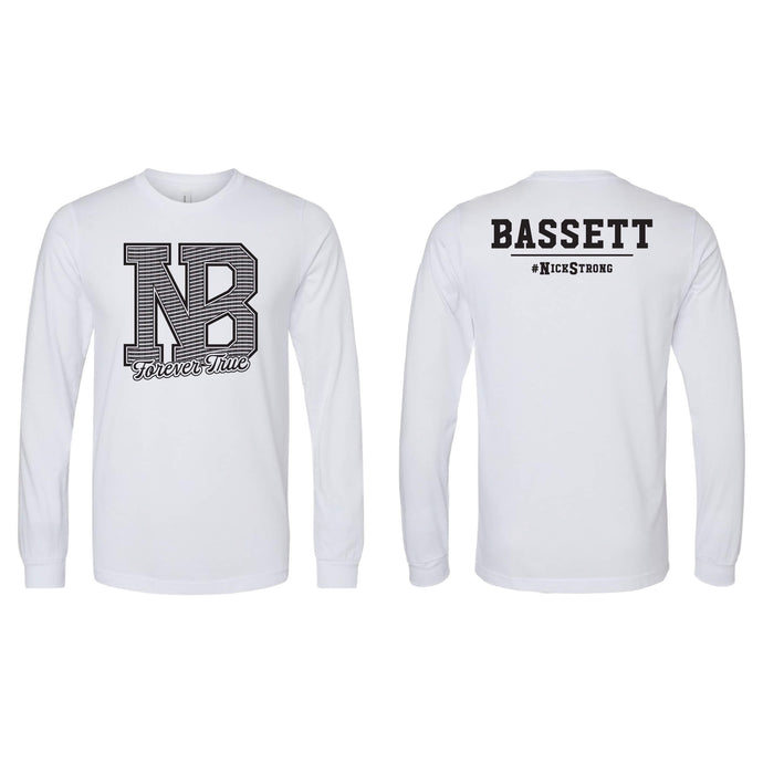 Nick Bassett Forever True Long Sleeve T-Shirt - Adult-Soft and Spun Apparel Orders