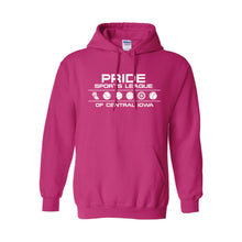 Load image into Gallery viewer, Pride Sports League White Imprint Pullover Hoodie-Soft and Spun Apparel Orders
