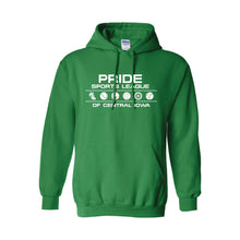 Load image into Gallery viewer, Pride Sports League White Imprint Pullover Hoodie-Soft and Spun Apparel Orders
