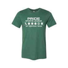 Load image into Gallery viewer, Pride Sports League White Imprint T-Shirt-Soft and Spun Apparel Orders
