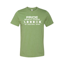 Load image into Gallery viewer, Pride Sports League White Imprint T-Shirt-Soft and Spun Apparel Orders
