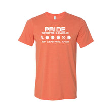 Load image into Gallery viewer, Pride Sports League White Imprint T-Shirt-Soft and Spun Apparel Orders
