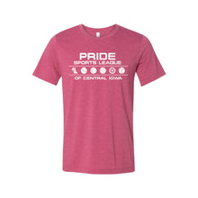 Load image into Gallery viewer, Pride Sports League White Imprint T-Shirt-Soft and Spun Apparel Orders
