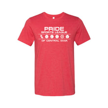 Load image into Gallery viewer, Pride Sports League White Imprint T-Shirt-Soft and Spun Apparel Orders
