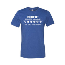 Load image into Gallery viewer, Pride Sports League White Imprint T-Shirt-Soft and Spun Apparel Orders
