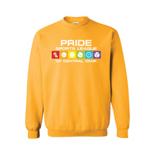Load image into Gallery viewer, Pride Sports League Full Color Imprint Crewneck Sweatshirt-Soft and Spun Apparel Orders
