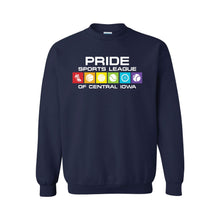Load image into Gallery viewer, Pride Sports League Full Color Imprint Crewneck Sweatshirt-Soft and Spun Apparel Orders
