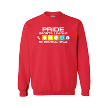 Load image into Gallery viewer, Pride Sports League Full Color Imprint Crewneck Sweatshirt-Soft and Spun Apparel Orders
