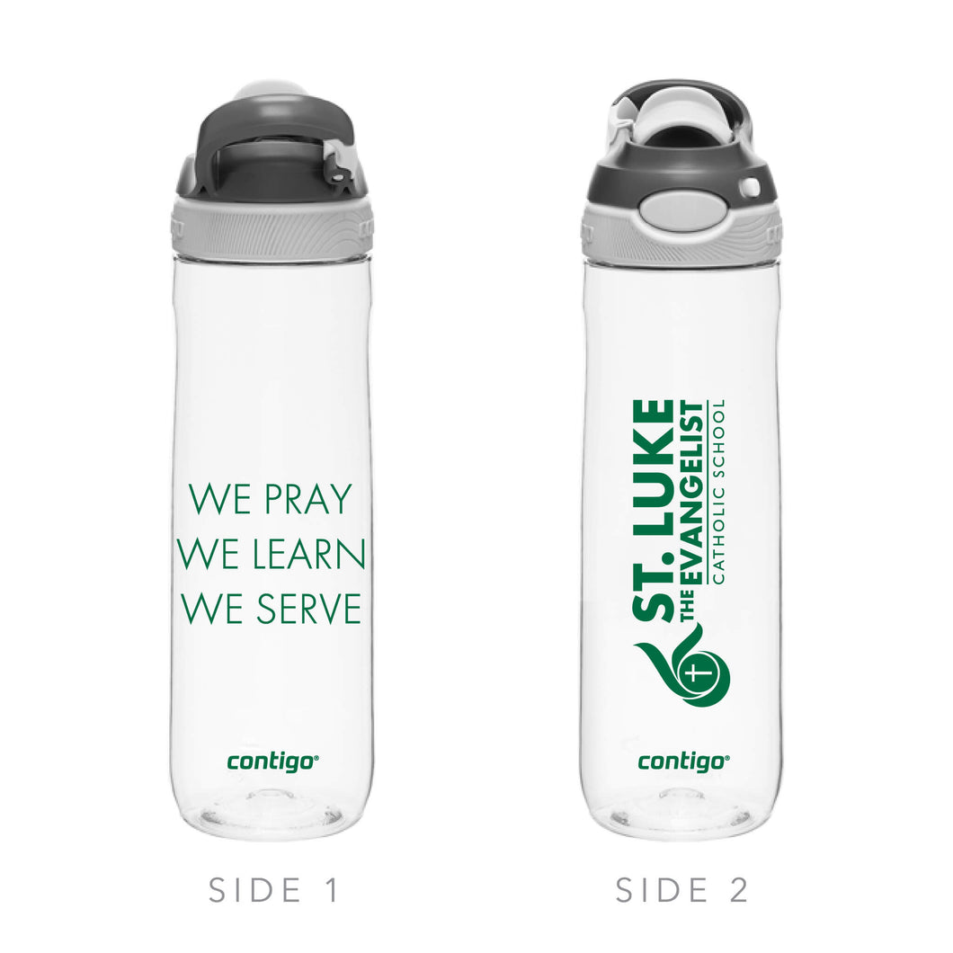 Saint Luke 24 Oz Contigo Chug-Soft and Spun Apparel Orders