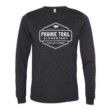 Load image into Gallery viewer, Prairie Trail Elementary Badge Long Sleeve T-Shirt - Adult-Soft and Spun Apparel Orders
