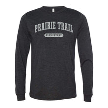 Load image into Gallery viewer, Prairie Trail Elementary Long Sleeve T-Shirt - Adult-Soft and Spun Apparel Orders
