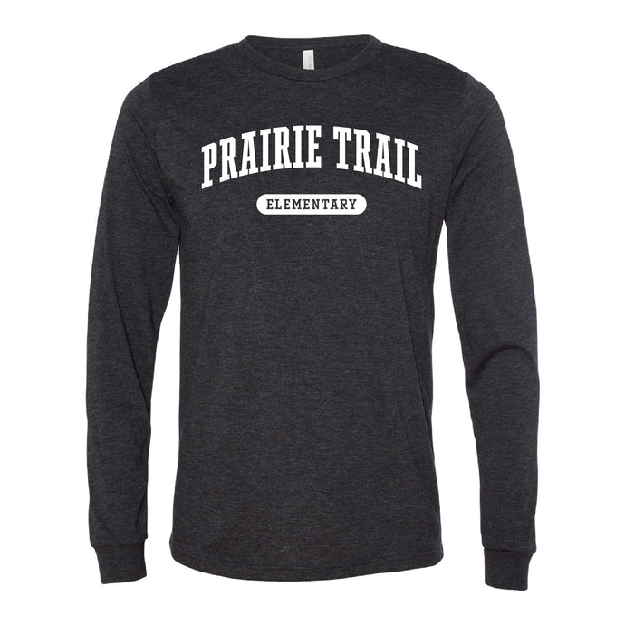 Prairie Trail Elementary Long Sleeve T-Shirt - Adult-Soft and Spun Apparel Orders