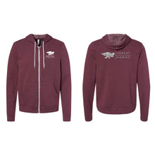 Load image into Gallery viewer, Ankeny Hawks Logo Horizontal Full Zip Hoodie - Adult-Soft and Spun Apparel Orders
