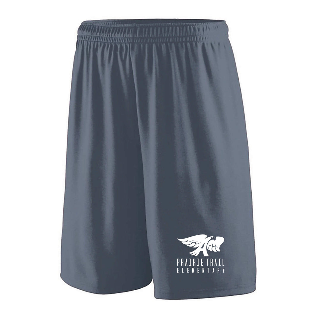 Prairie Trail Elementary Athletic Shorts - Adult-Soft and Spun Apparel Orders